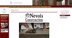 Desktop Screenshot of nevoisconstruction.com